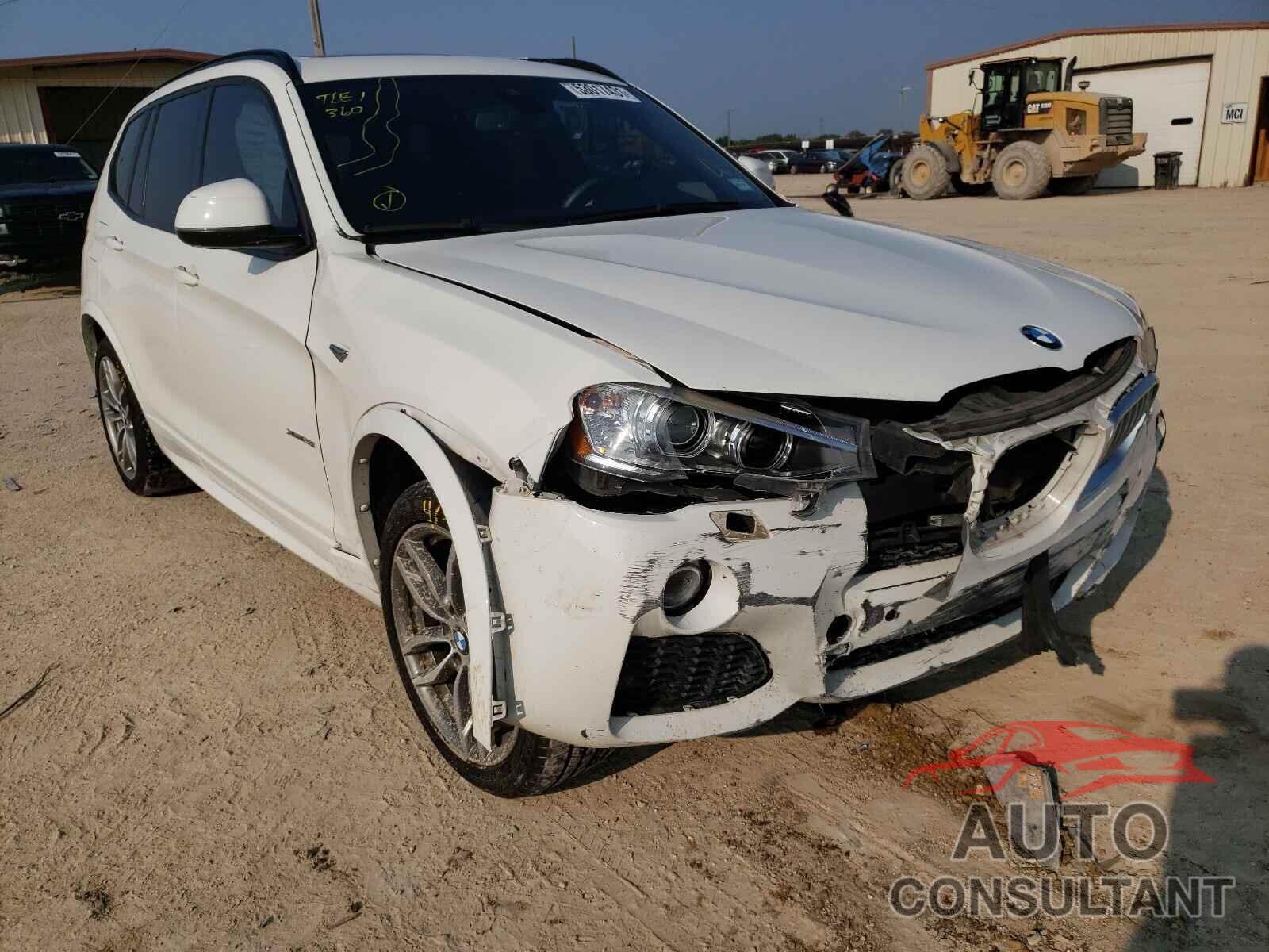 BMW X3 2017 - 5UXWX9C53H0D97461