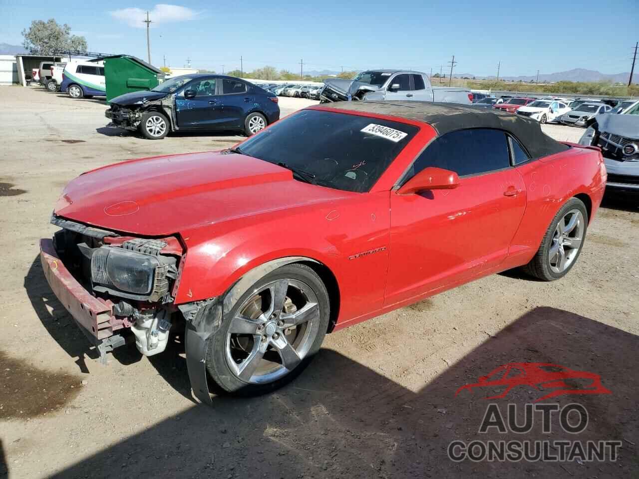 CHEVROLET CAMARO 2011 - 2G1FB3DD2B9185883