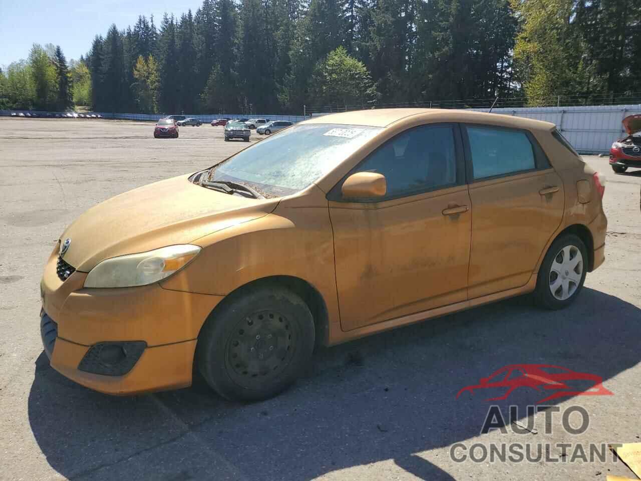 TOYOTA COROLLA 2009 - 2T1KE40E99C007674