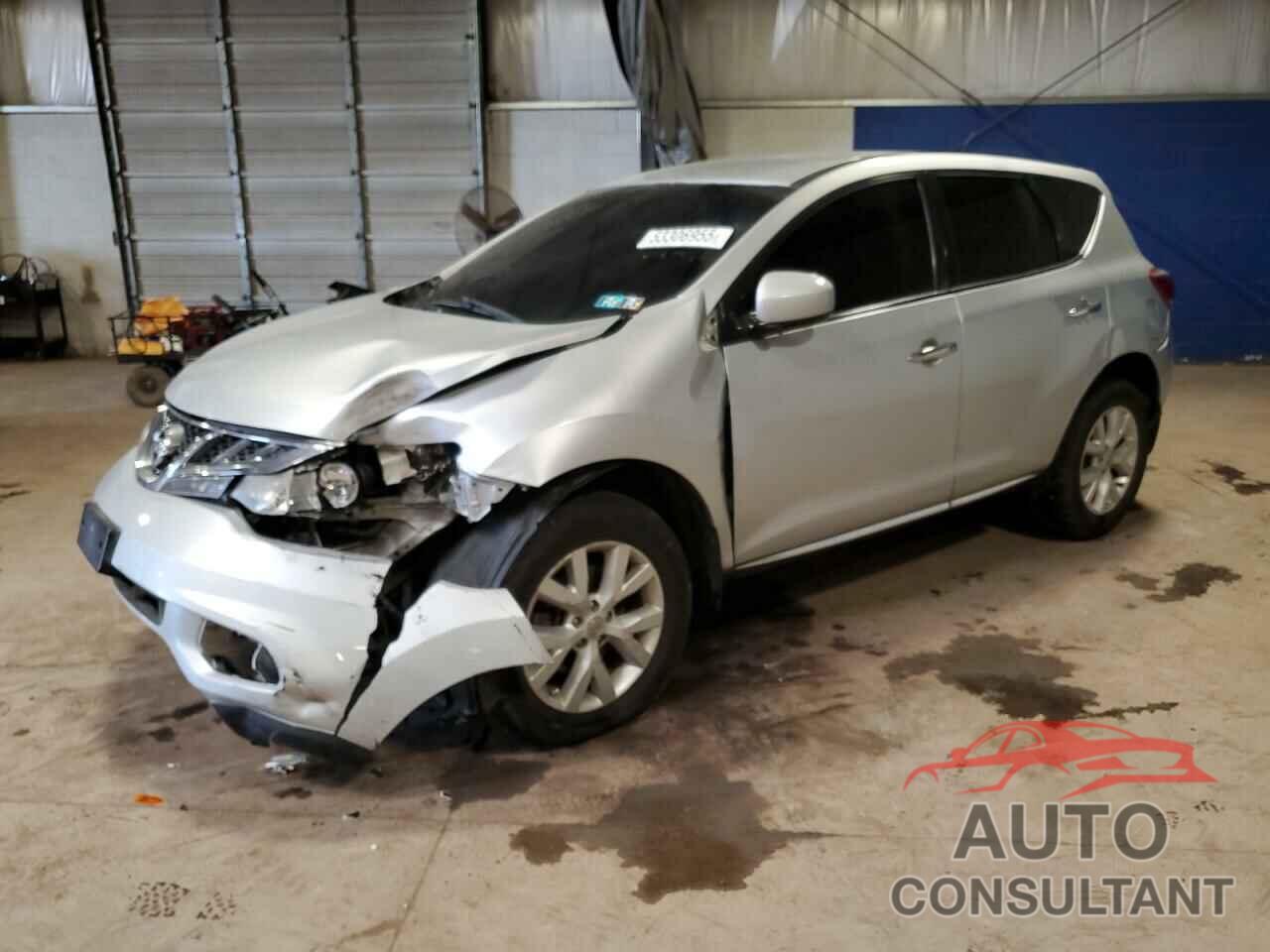 NISSAN MURANO 2013 - JN8AZ1MW3DW305983