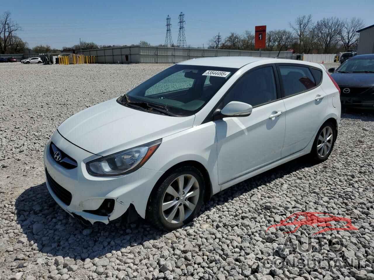 HYUNDAI ACCENT 2013 - KMHCU5AE8DU071692