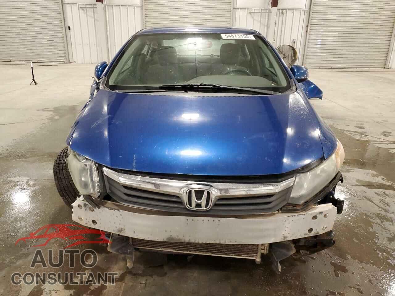 HONDA CIVIC 2012 - 2HGFB2F52CH512072