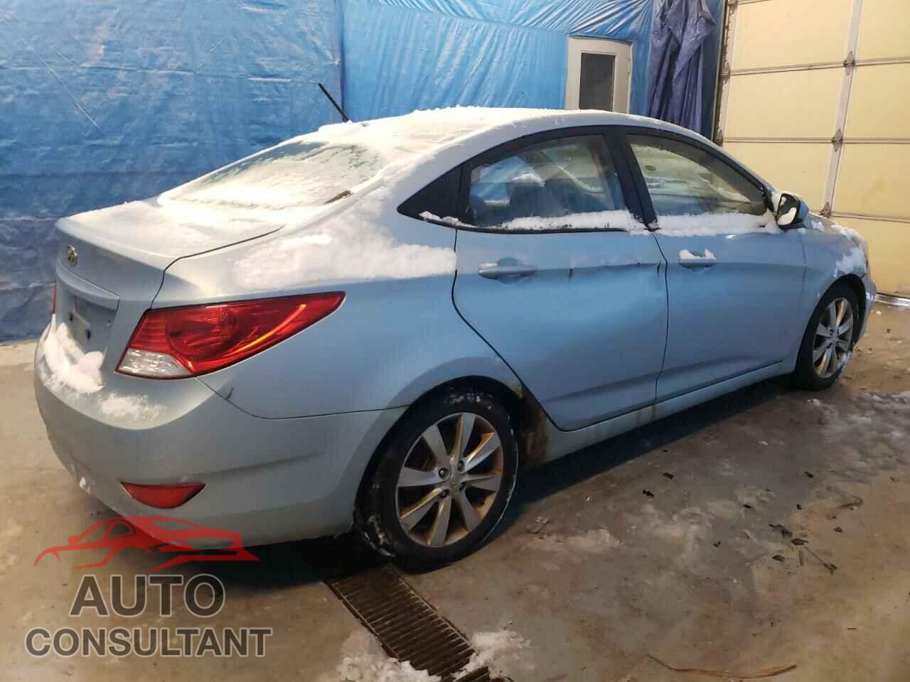 HYUNDAI ACCENT 2012 - KMHCU4AE6CU078780