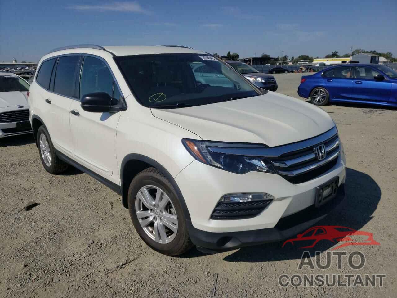 HONDA PILOT 2017 - 5FNYF6H13HB013596