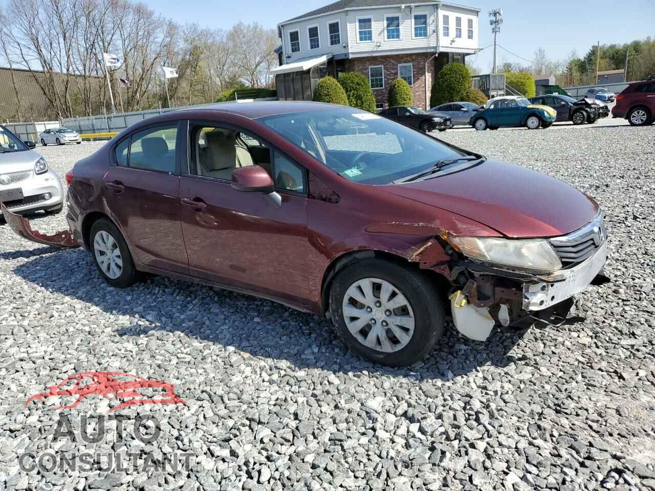 HONDA CIVIC 2012 - JHMFB2F58CS003111