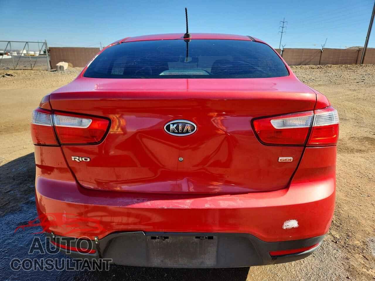 KIA RIO 2012 - KNADM4A34C6063624