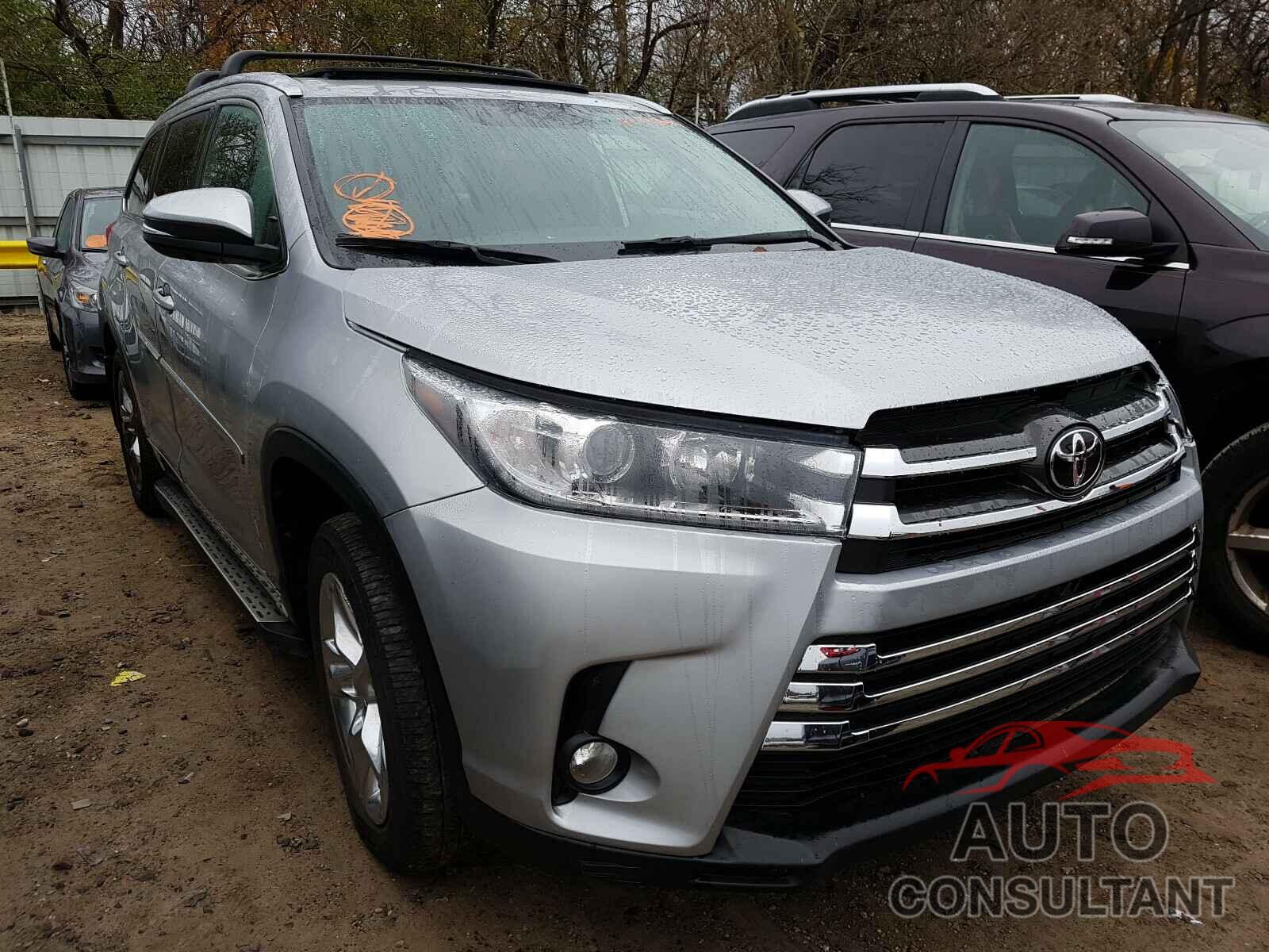 TOYOTA HIGHLANDER 2018 - 5TDDZRFH3JS850907
