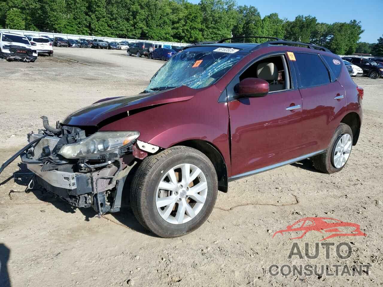 NISSAN MURANO 2011 - JN8AZ1MU4BW070327
