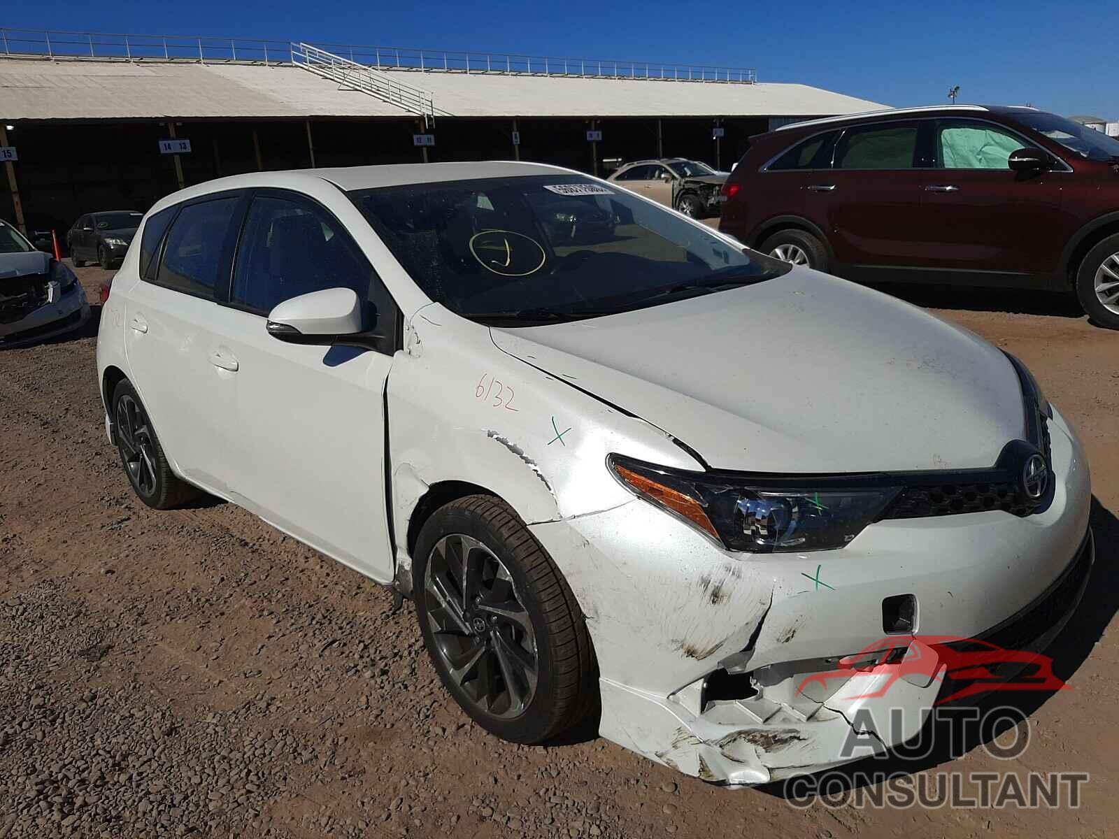 TOYOTA SCION 2016 - JTNKARJE6GJ522779