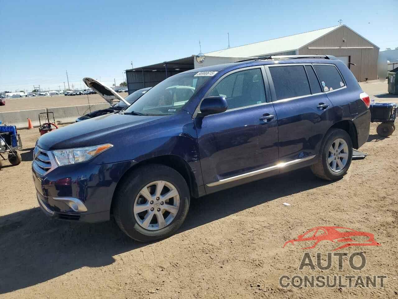 TOYOTA HIGHLANDER 2012 - 5TDBK3EH8CS167582