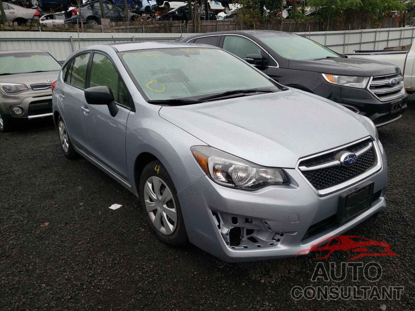 SUBARU IMPREZA 2016 - JF1GPAA60GH284783