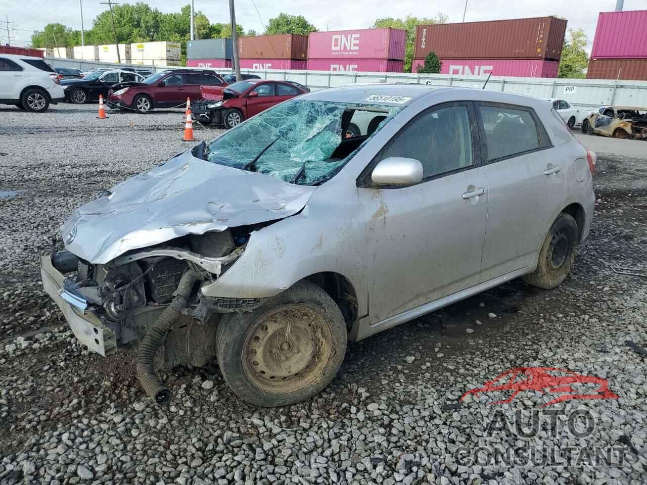 TOYOTA COROLLA 2009 - 2T1LE40E89C003801