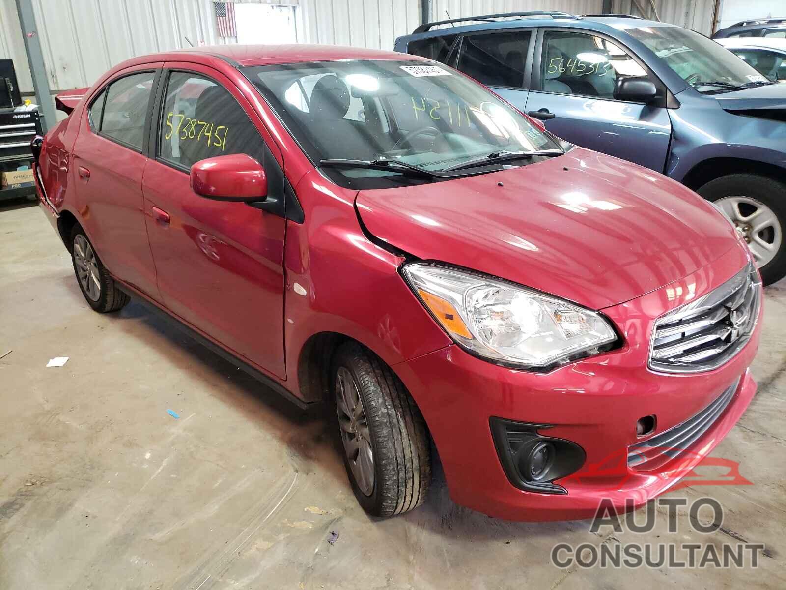 MITSUBISHI MIRAGE 2019 - ML32F3FJ8KHF14472