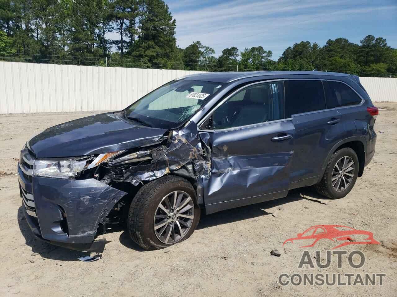 TOYOTA HIGHLANDER 2017 - 5TDJZRFH7HS399459