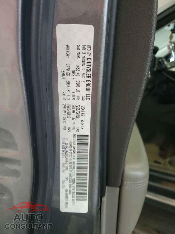 DODGE DURANGO 2013 - 1C4RDJAG3DC540475