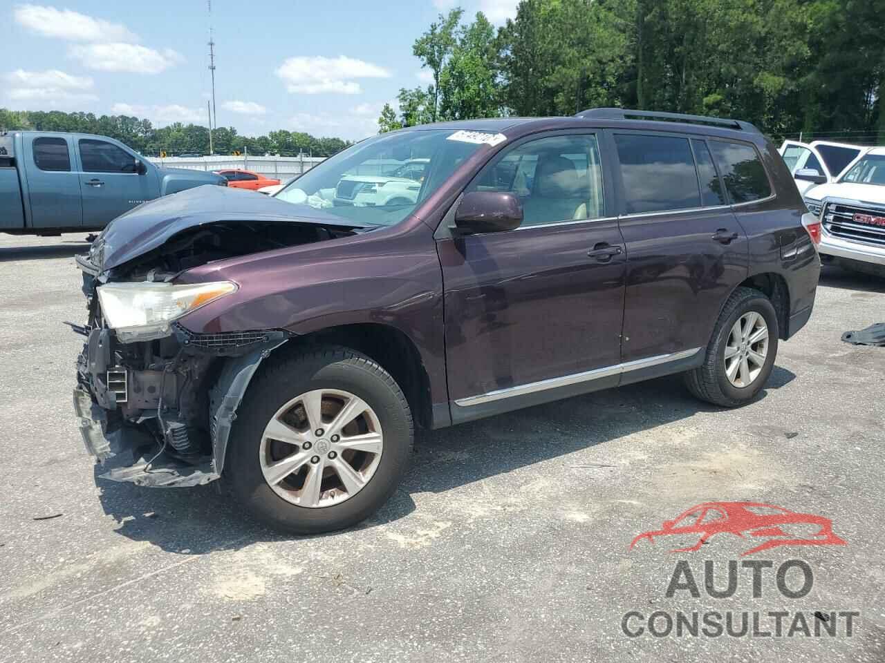TOYOTA HIGHLANDER 2012 - 5TDBK3EH1CS160649