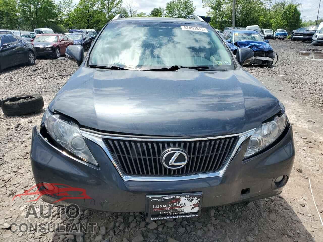 LEXUS RX350 2011 - 2T2BK1BA9BC094950