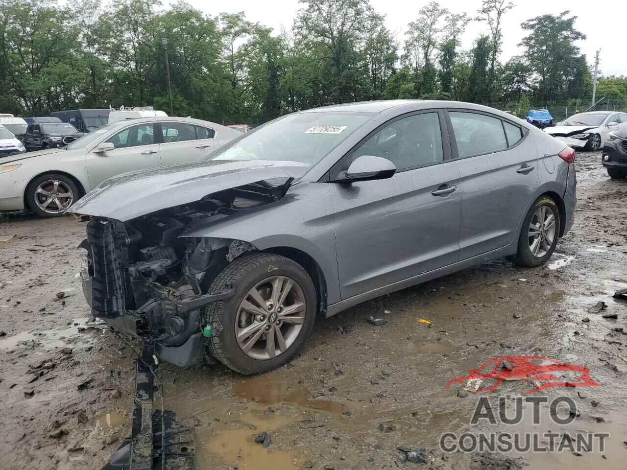 HYUNDAI ELANTRA 2017 - KMHD84LF5HU208456