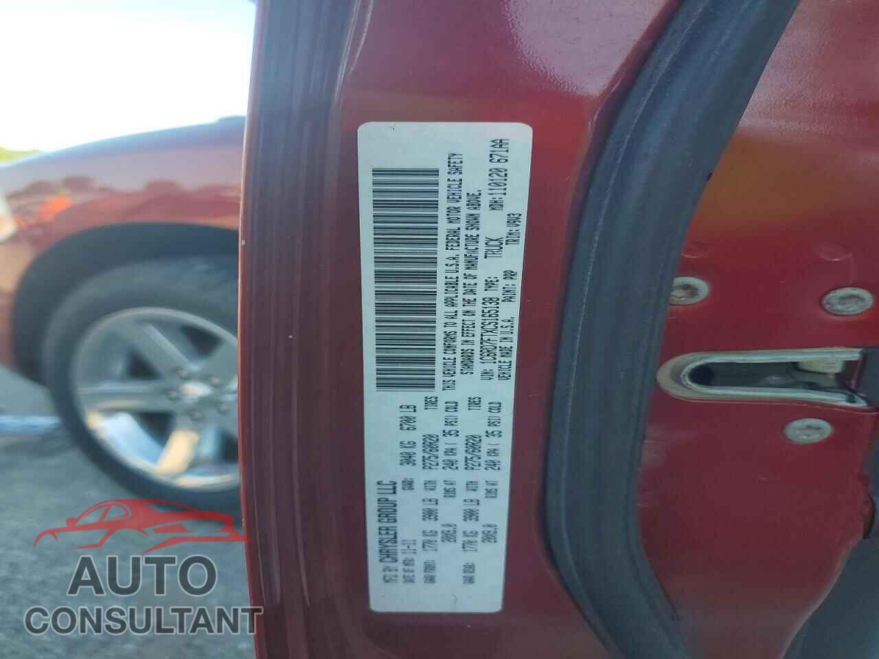 DODGE RAM 1500 2012 - 1C6RD7FTXCS165138