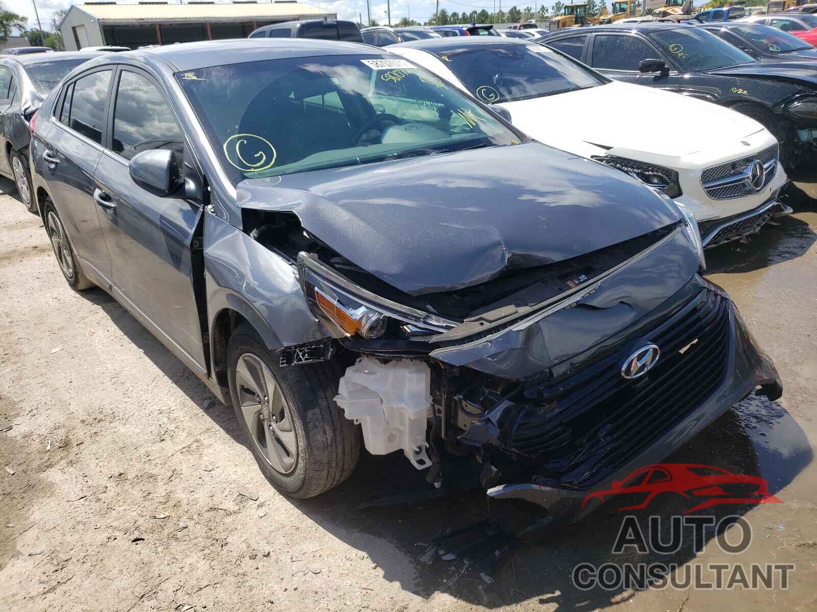 HYUNDAI IONIQ 2018 - KMHC75LC7JU096484