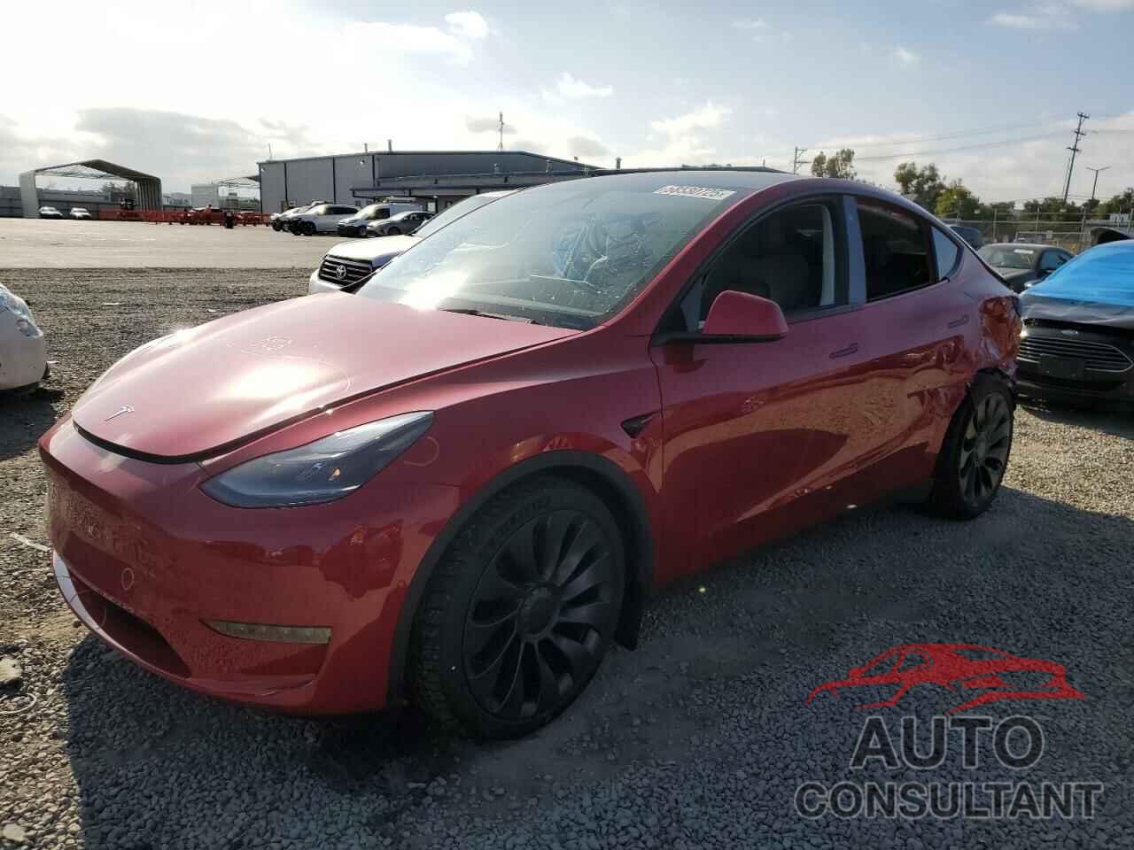 TESLA MODEL Y 2021 - 5YJYGDEF2MF151268
