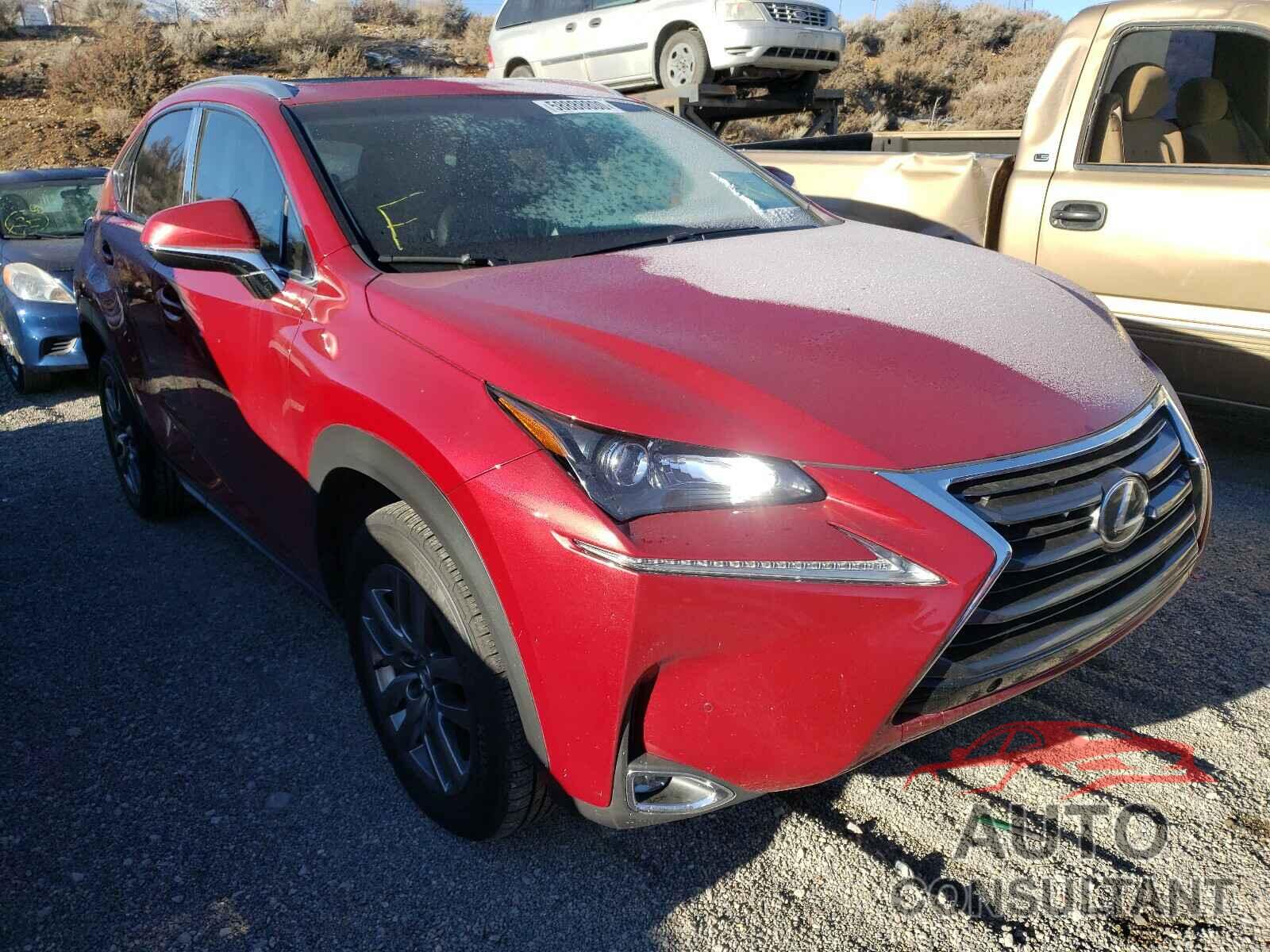 LEXUS NX 2016 - JTJBARBZ5G2059479