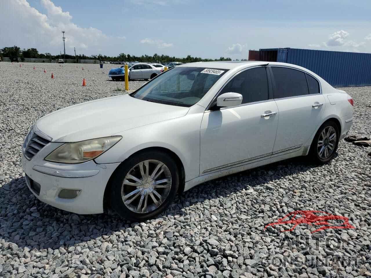 HYUNDAI GENESIS 2010 - KMHGC4DF4AU109837