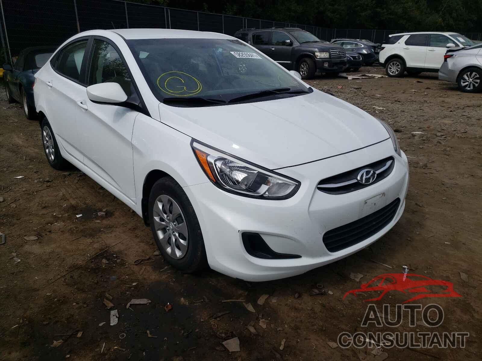 HYUNDAI ACCENT 2017 - KMHCT4AEXHU271136