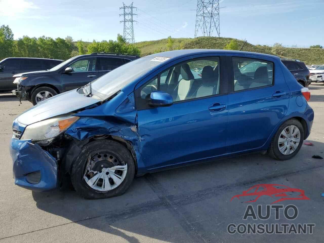 TOYOTA YARIS 2012 - JTDKTUD32CD507510