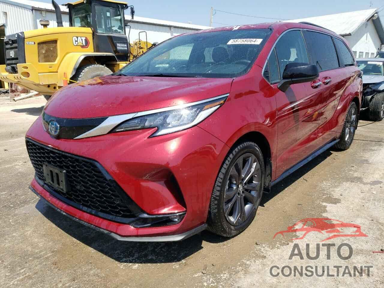 TOYOTA SIENNA 2022 - 5TDXRKEC4NS133755