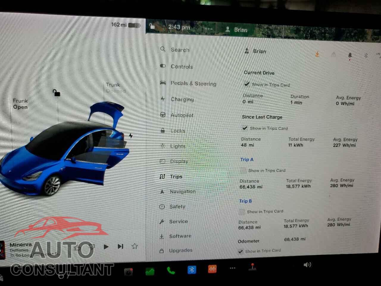 TESLA MODEL 3 2018 - 5YJ3E1EB4JF063653