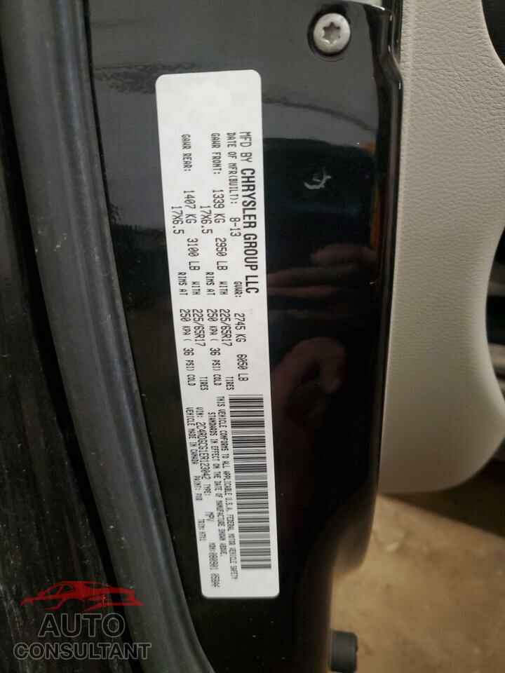DODGE CARAVAN 2014 - 2C4RDGCG1ER123042