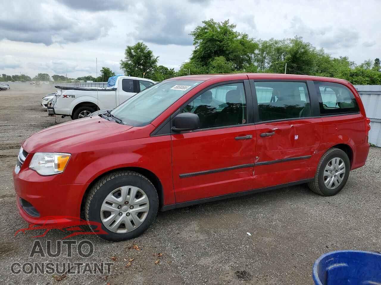 DODGE CARAVAN 2016 - 2C4RDGBG4GR196085