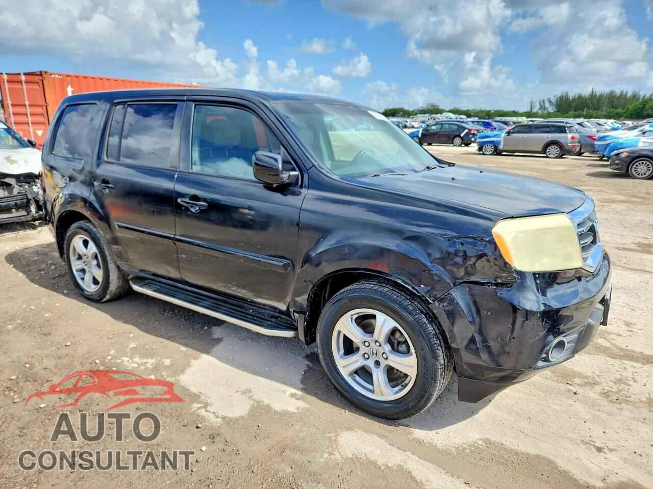 HONDA PILOT 2013 - 5FNYF3H5XDB010187