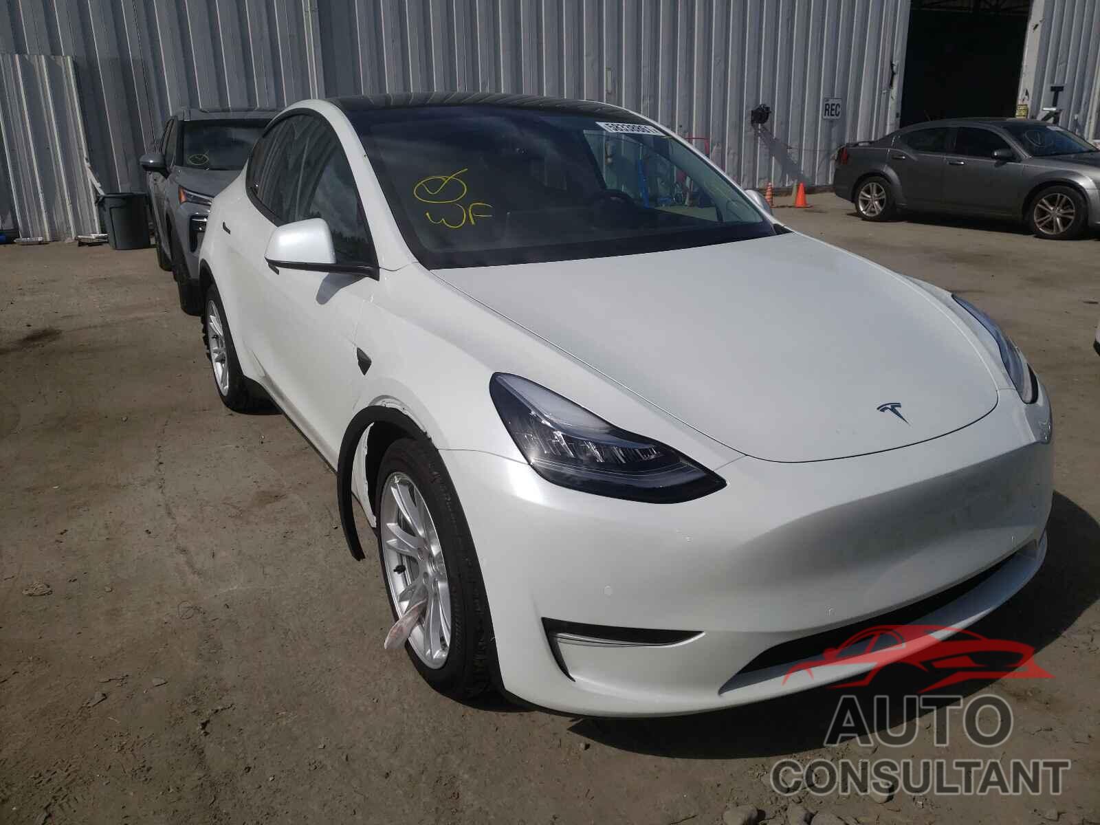 TESLA MODEL Y 2021 - 5YJYGDEE3MF255761