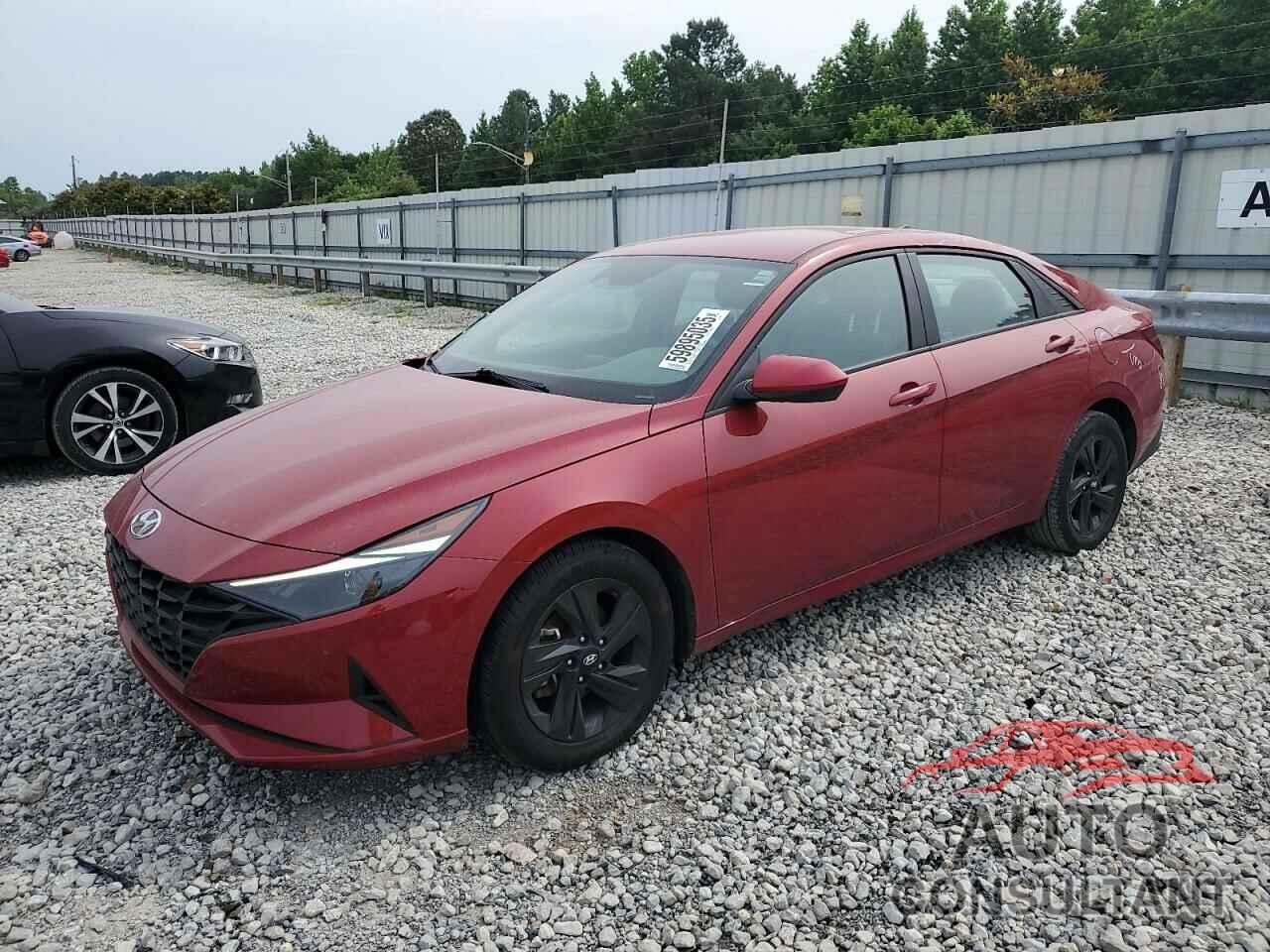 HYUNDAI ELANTRA 2022 - KMHLM4AGXNU359565