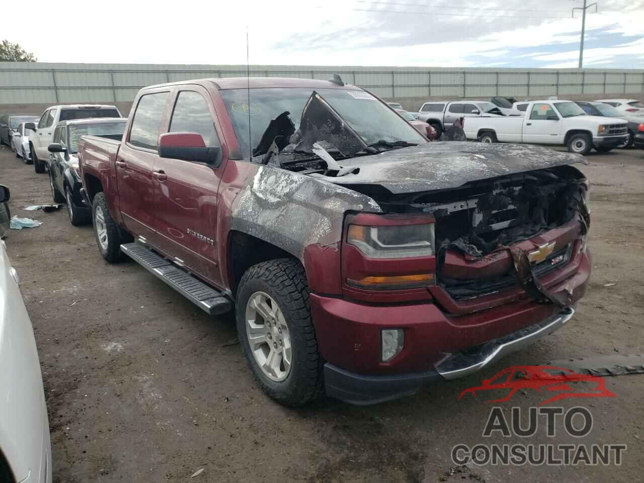 CHEVROLET SILVERADO 2017 - 3GCUKREC6HG122923