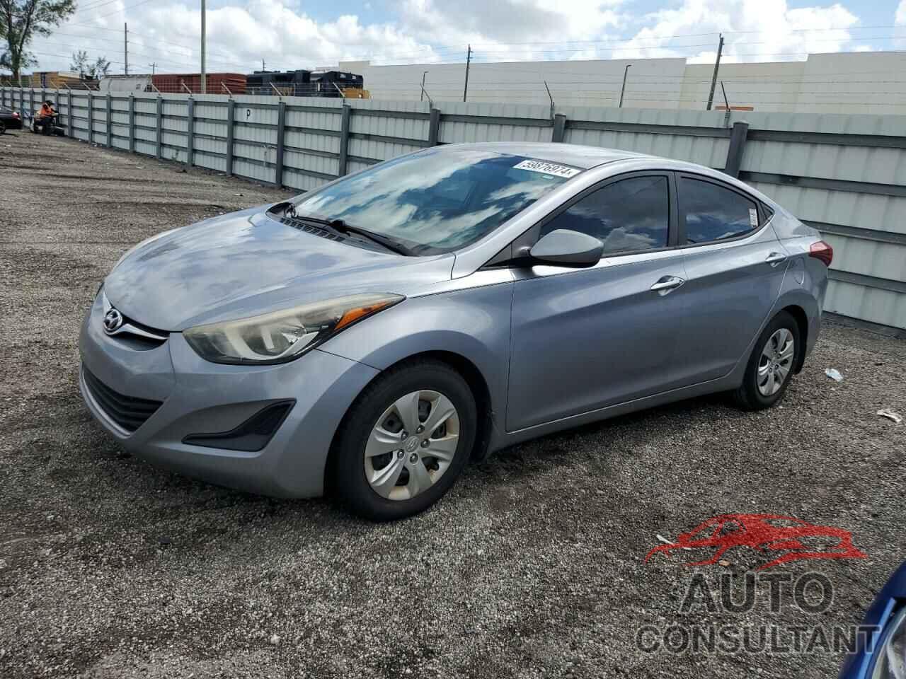 HYUNDAI ELANTRA 2016 - 5NPDH4AE4GH719115