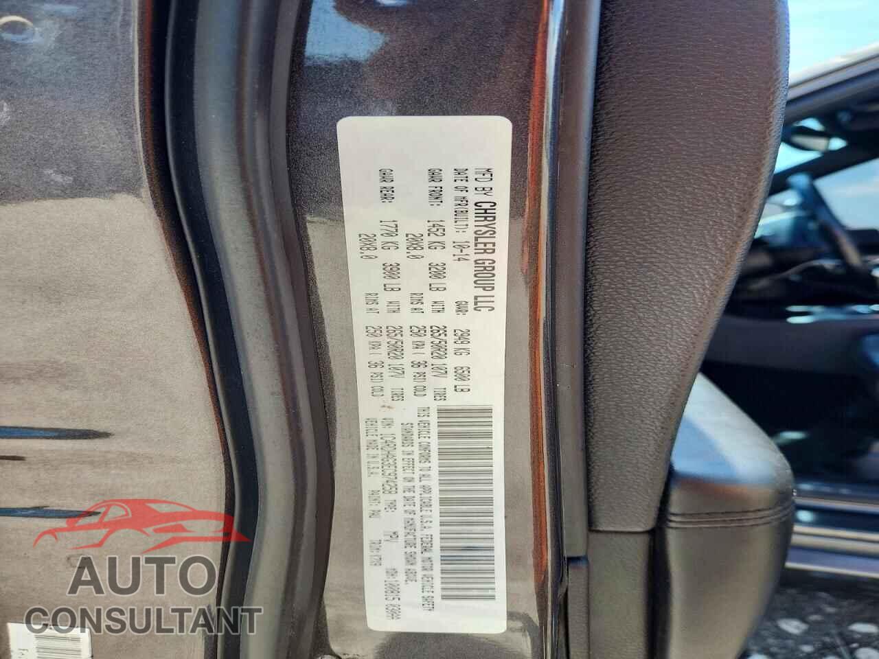 DODGE DURANGO 2014 - 1C4RDHAG3EC974258