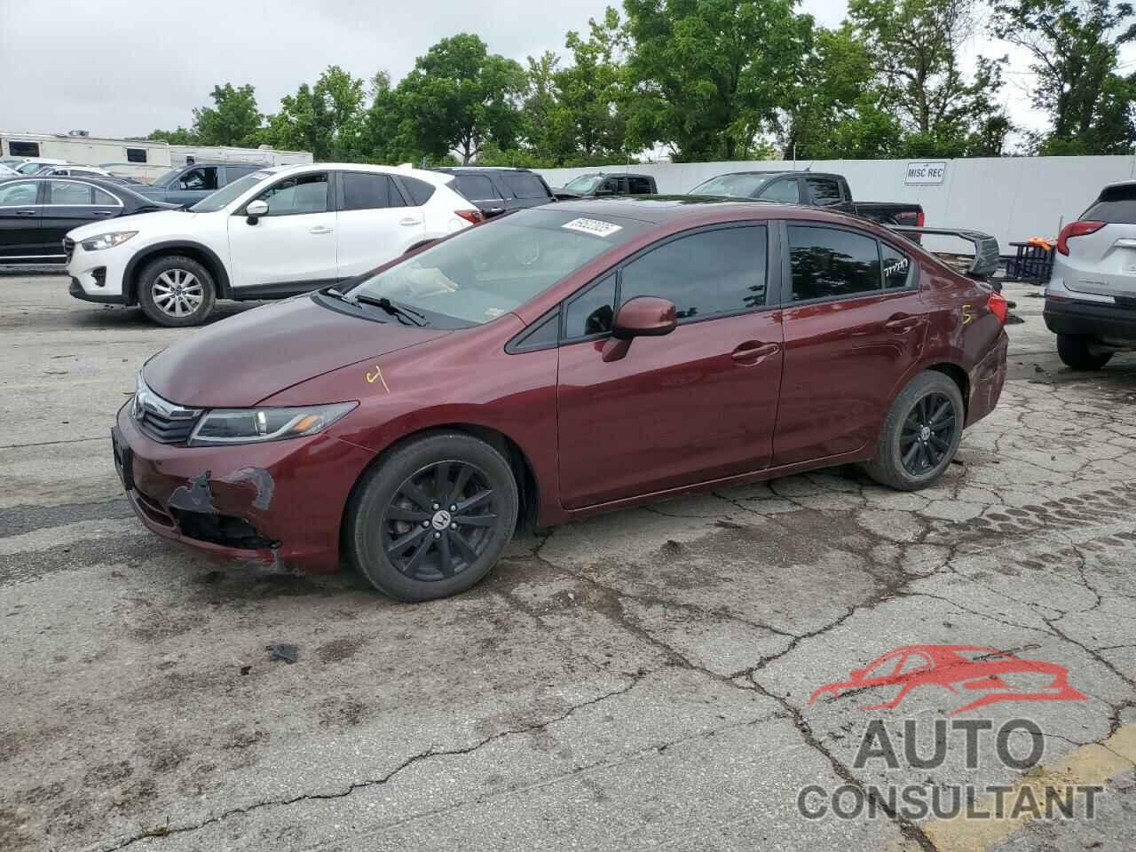 HONDA CIVIC 2012 - JHMFB2F89CS006111
