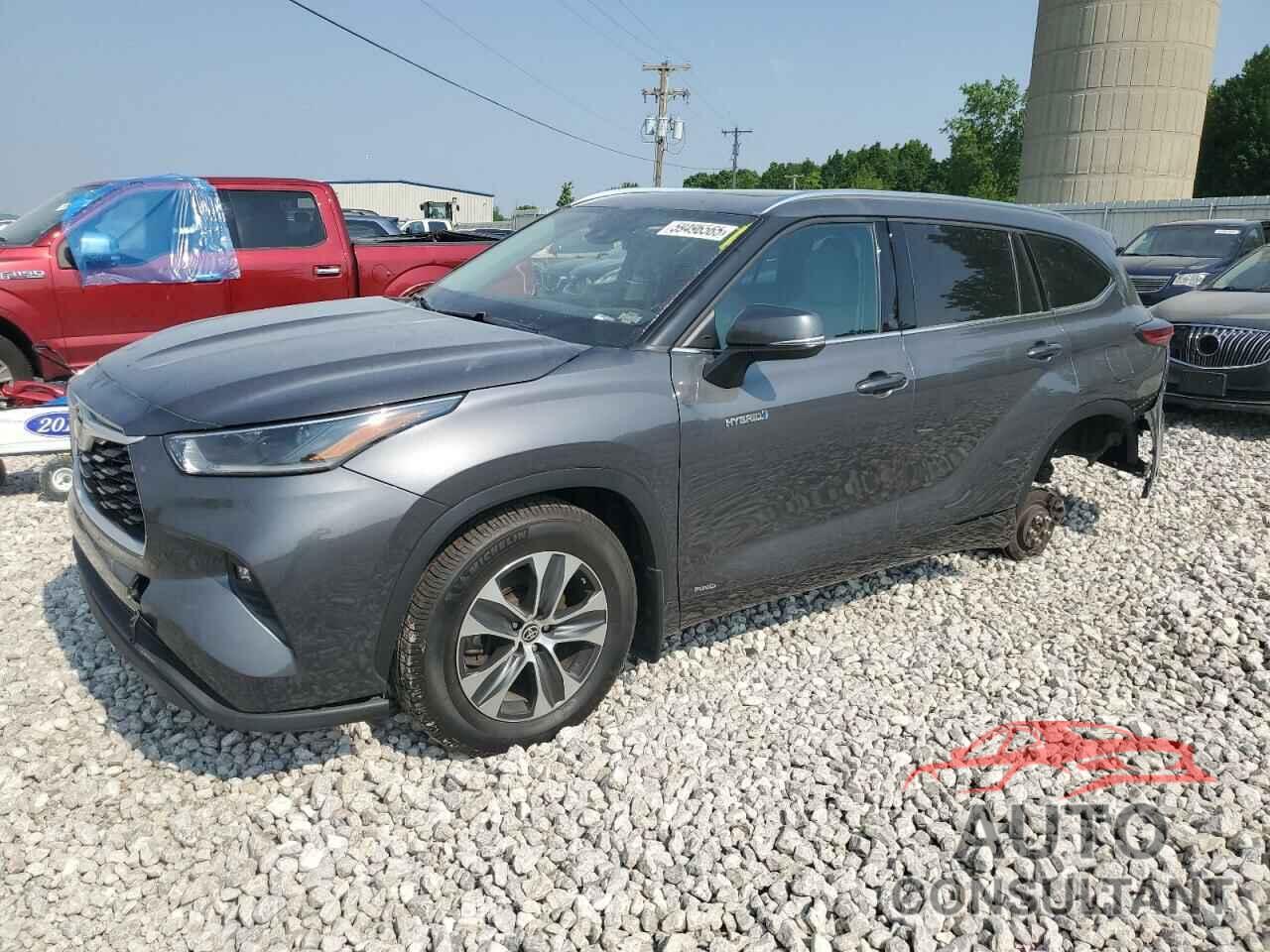 TOYOTA HIGHLANDER 2021 - 5TDGBRCH6MS530099