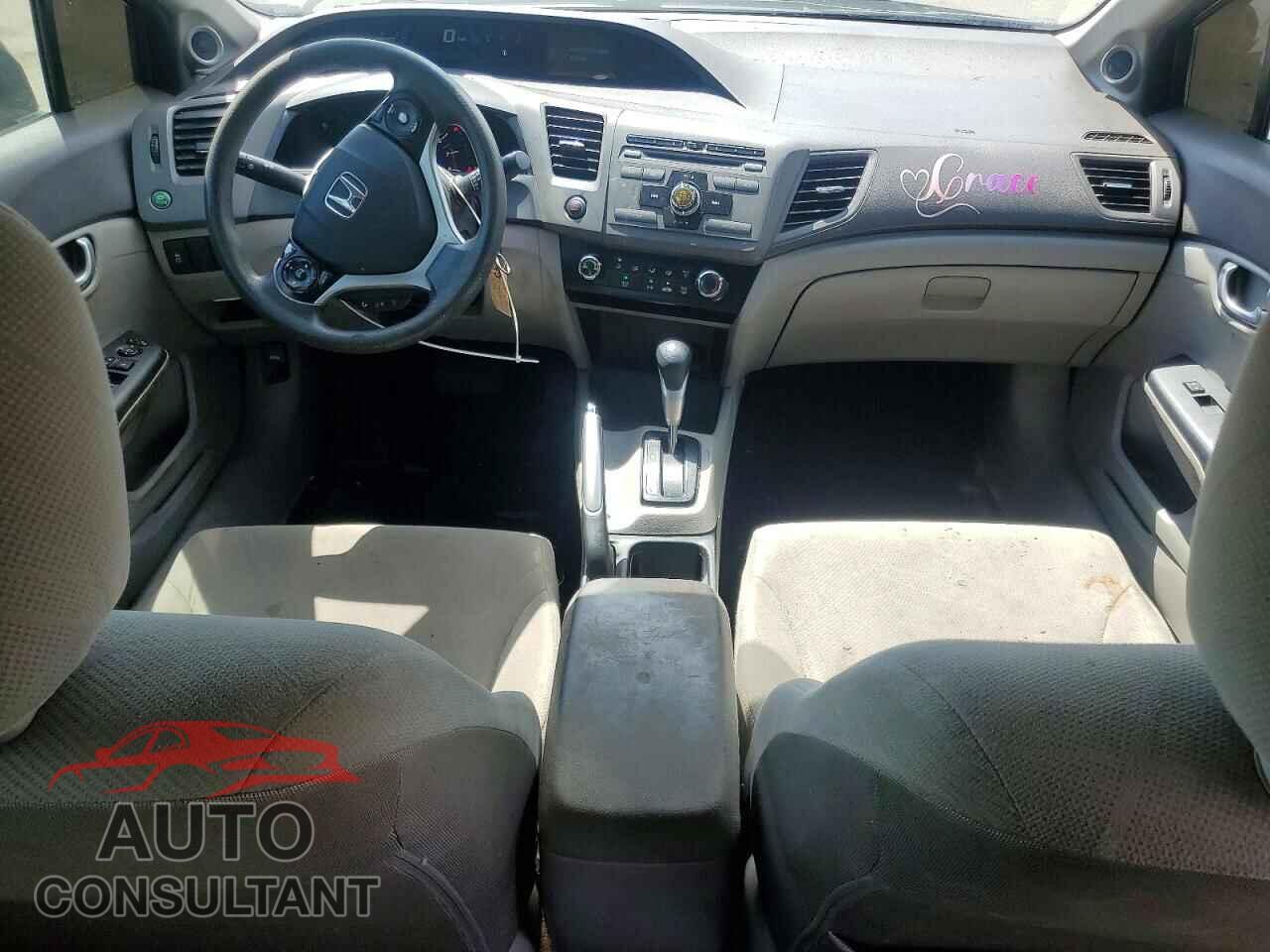 HONDA CIVIC 2012 - 19XFB2F88CE100159