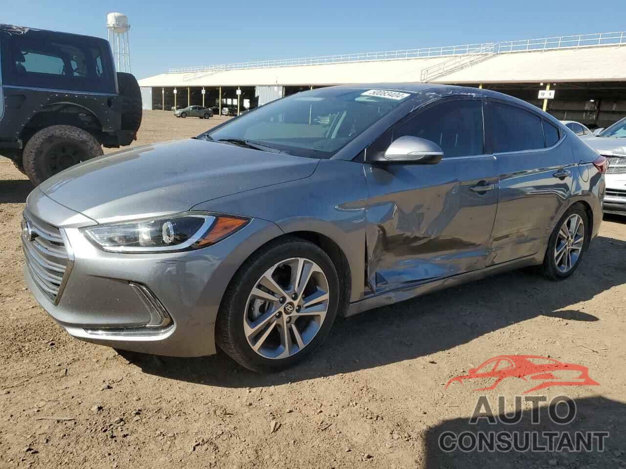 HYUNDAI ELANTRA 2018 - KMHD84LF5JU448628