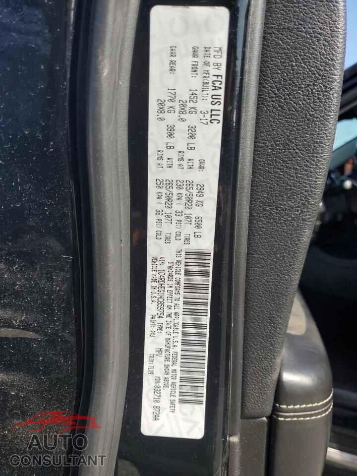 DODGE DURANGO 2017 - 1C4RDHEG1HC859754