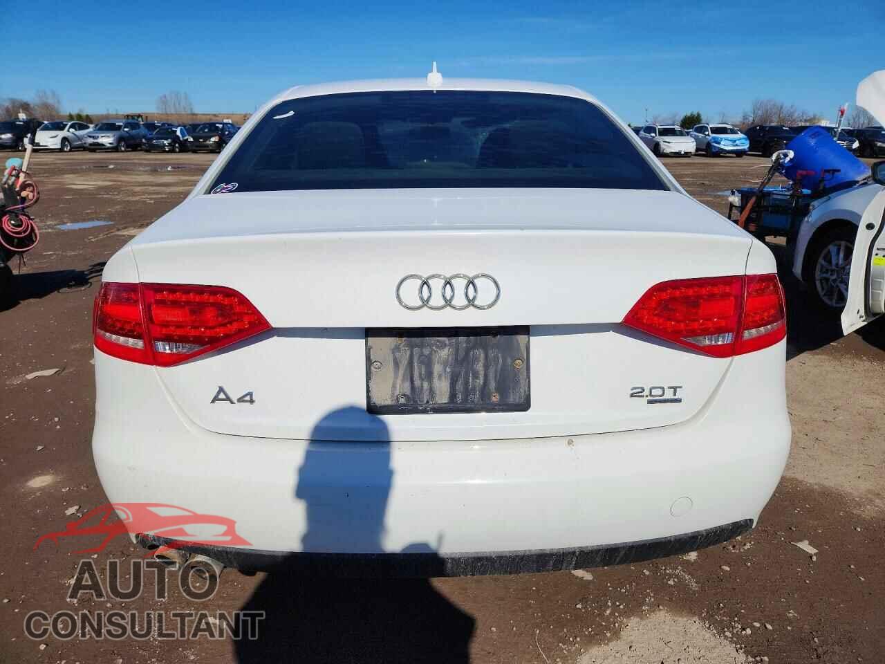 AUDI A4 2012 - WAUBFCFL8CA105505