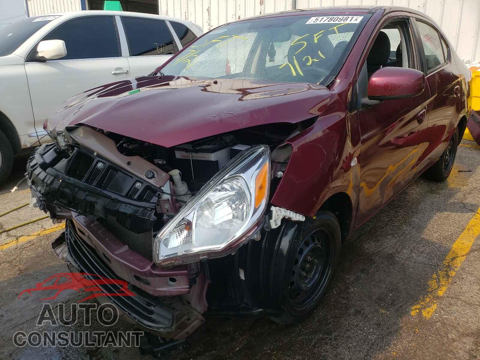 MITSUBISHI MIRAGE 2017 - ML32F3FJ7HHF11619