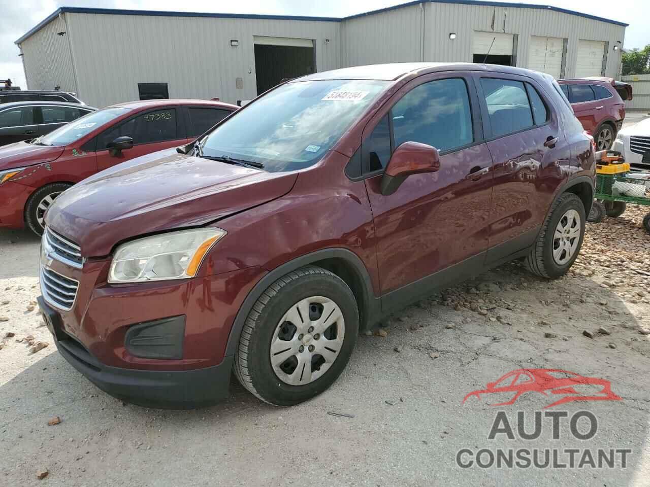 CHEVROLET TRAX 2016 - 3GNCJKSB1GL124030