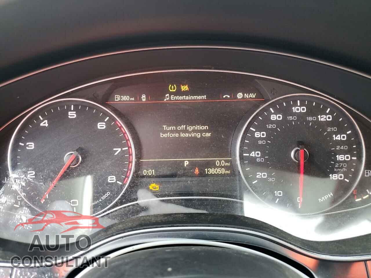 AUDI A6 2013 - WAUGFAFC1DN038122