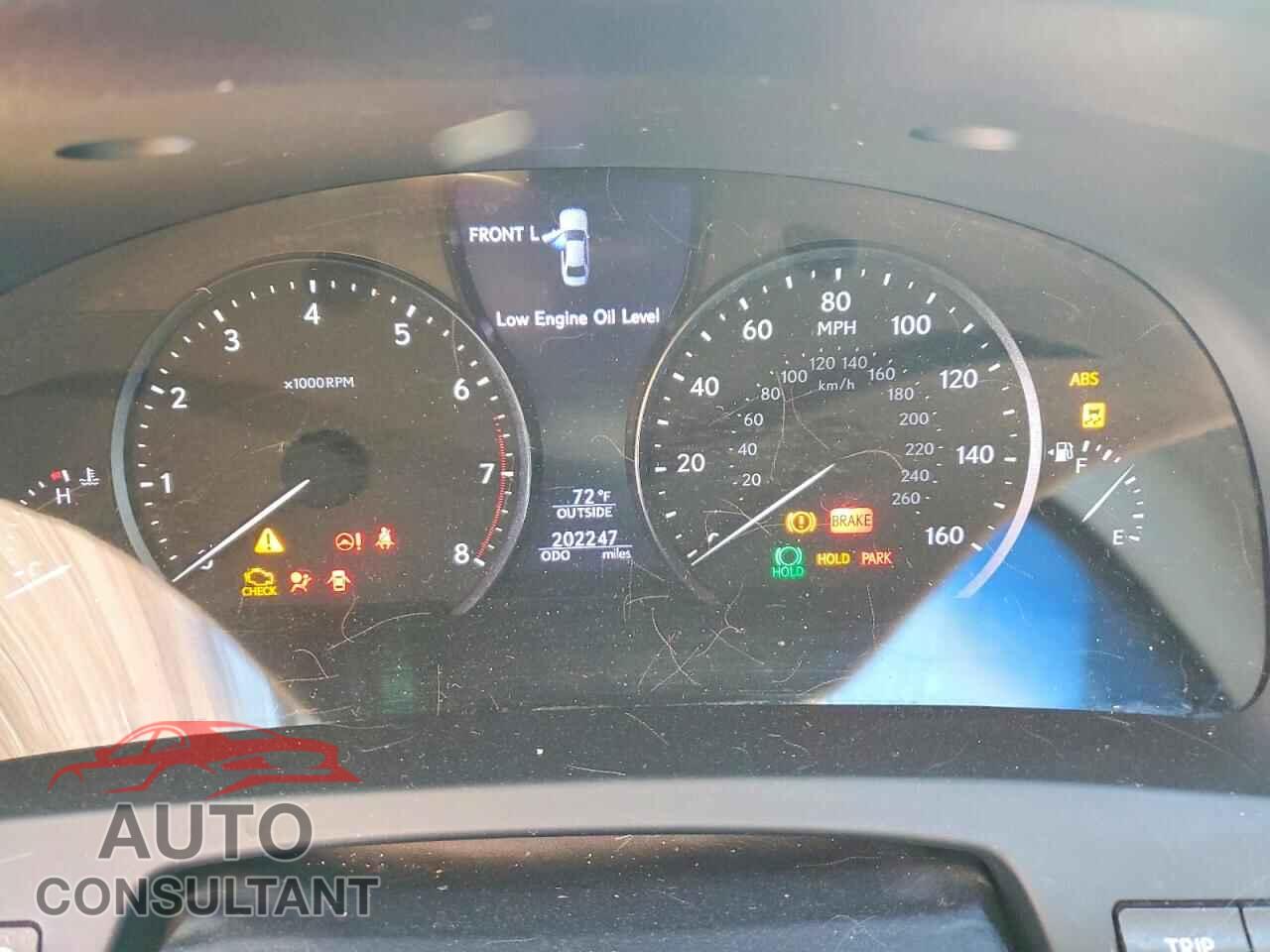 LEXUS LS460 2013 - JTHCL5EF2D5017078