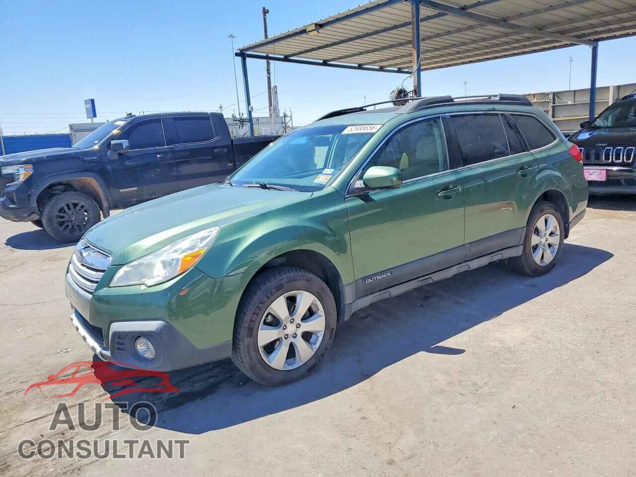 SUBARU OUTBACK 2013 - 4S4BRBLC8D3200544
